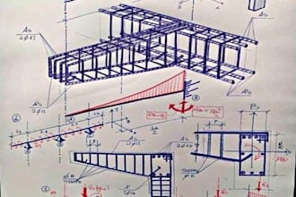 design reinforced concrete structures, structure drawings and rebar takeoff