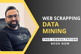develop web scraping bot for automation of data collection