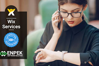 design professional and responsive wix website