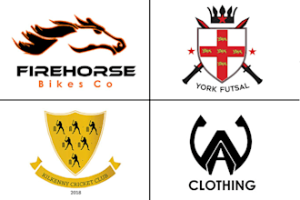 do football, soccer, basketball or baseball sports team or club logo design