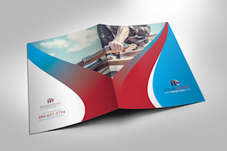 design professional presentation folder