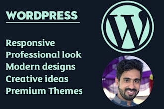 design wordpress website and fix bugs