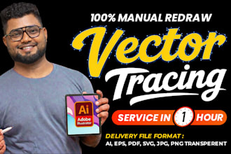 vectorize logo, vector tracing, redraw, convert image to vector