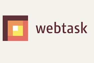 create webtasks for server less apps