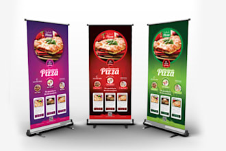 design a fantastic roll up banner