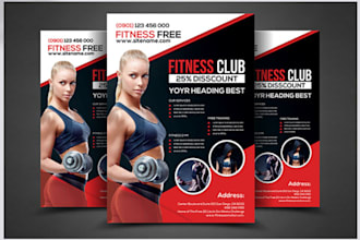 create amazing flyer design