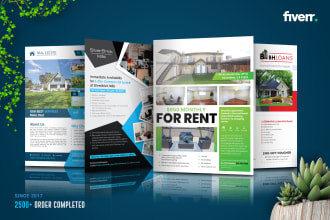 design stunning real estate flyer