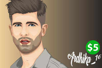 draw cartoon portrait of you