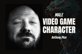 record video game or cartoon character voices