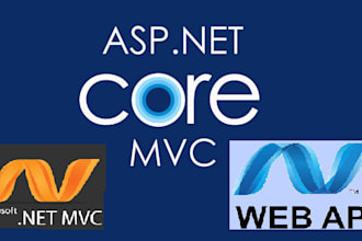 create web application or fix bugs in dot net core mvc