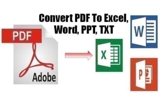 convert PDF to excel