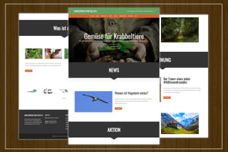 do frontend website designing using HTML CSS and javascript