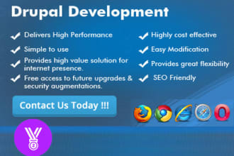 build a drupal website