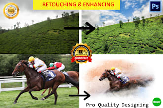 do professional  photoshop editing