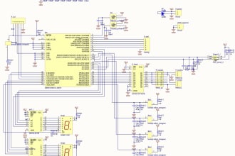 convert your  paper schematic diagrams in to altium schematic
