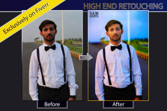 do high end photoshop editing and photo retouching