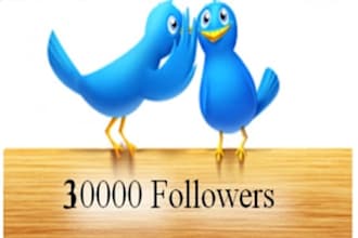 give You EXPRESS 10000+ Real looking Twitter Followers within 24 Hours