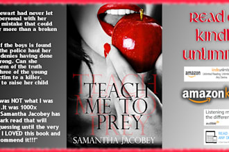 make a great display ad showcasing your book cover and summary