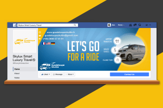 design you an elegant facebook cover