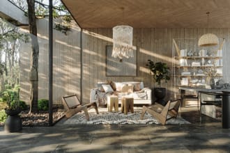 render the most beautiful interior