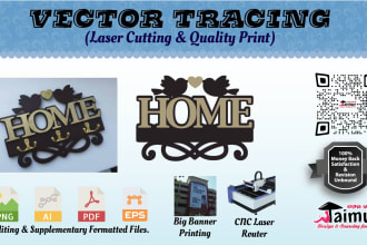 vectorize or redraw bad pixel images to a scalable vector illustrator format