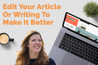 edit your article or writing to make it better