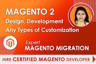 create website in magento, magento developer, migration