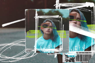 design a professional album cover or artwork
