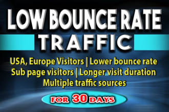 drive real organic targeted web traffic