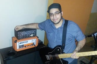 record awesome guitars with professional quality