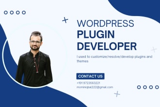 develop or fix wordpress, woocommerce, givewp  plugin