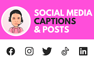 write stunning social media posts captions