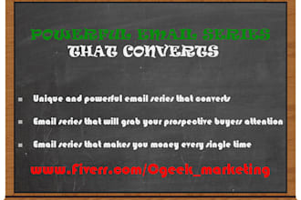 write powerful email series that converts