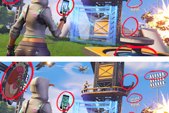 create a spot the difference with your image