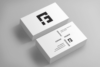 create an amazing and unique business card