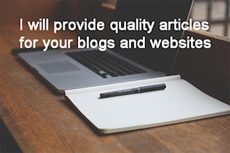 provide quality articles for blogs and websites