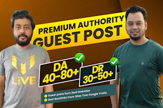 transform your SEO with 10 high authority guest posts