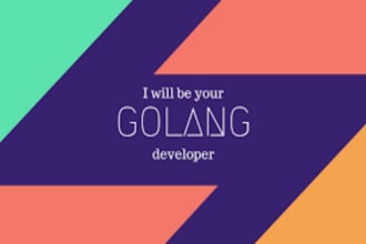 develop, fix web application using golang