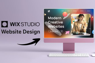 design, redesign wix website or responsive wix studio website