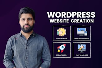 do wordpress website design and website development