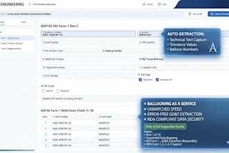 balloon your engineering drawings and pdfs