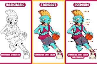 draw you as a zombie