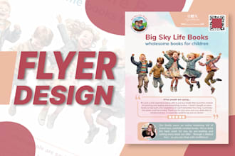 design an amazing eye catching flyer for your event