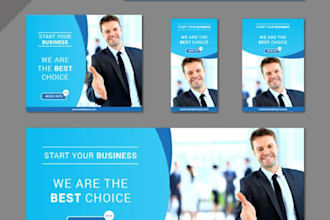 design professional web banner ads