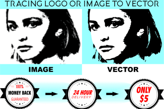 converting a picture or logo into a vector ai, eps, svg, cdr