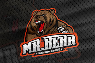 design gaming, esports and twitch logo