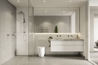 create an interior visualization