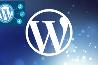 install and setup SEO friendly wordpress responsive website