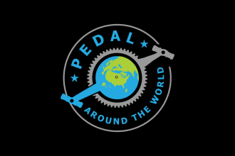 make a unique and beautiful bicycle club logo for your company
