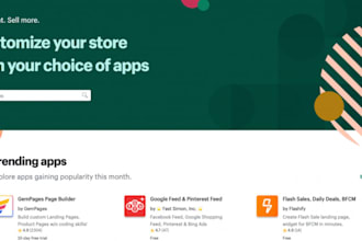 develop shopify website and store development